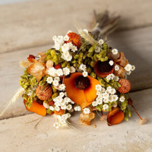 Orange Dried Bouquet